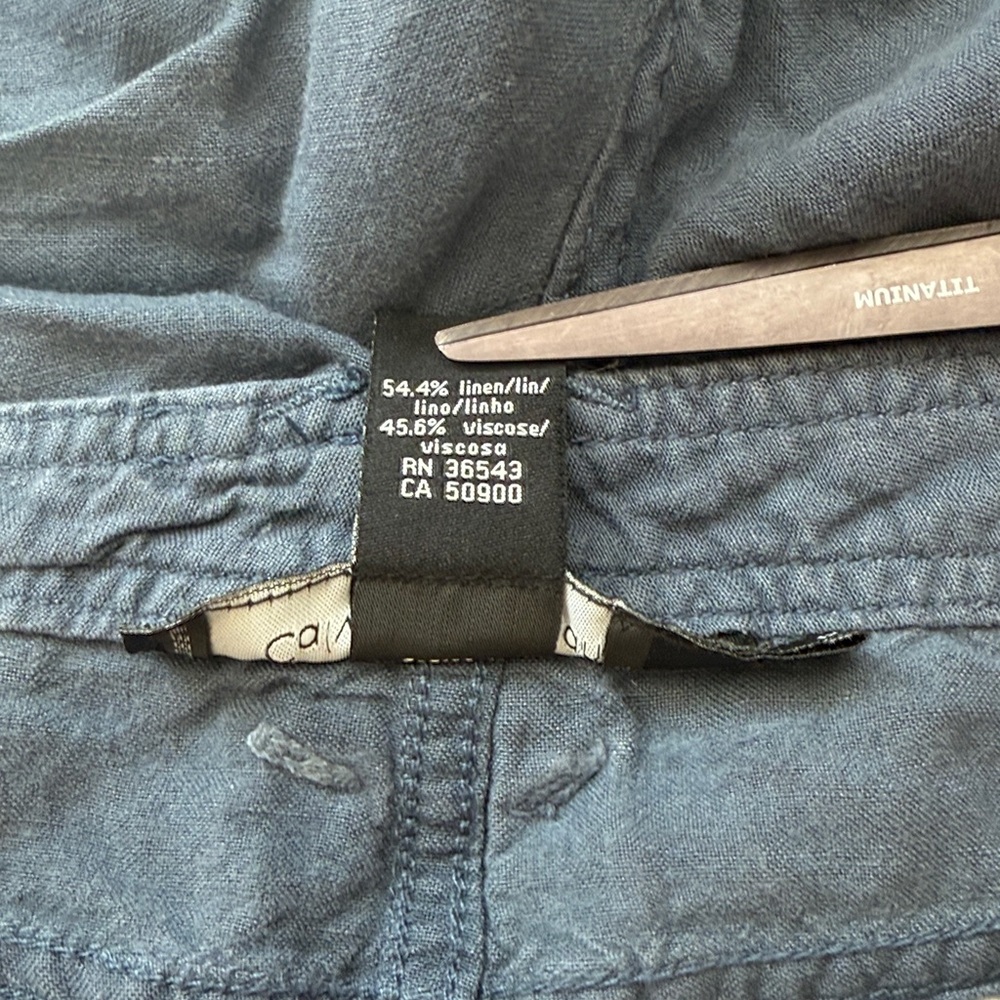 🌵 3 for $20 Calvin Klein Linen Shorts - Picture 5 of 5